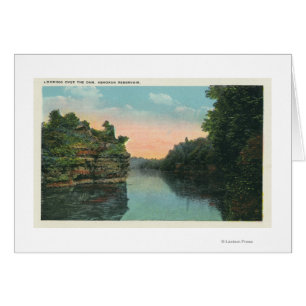 Looking over the Ashokan Reservoir Dam Cards