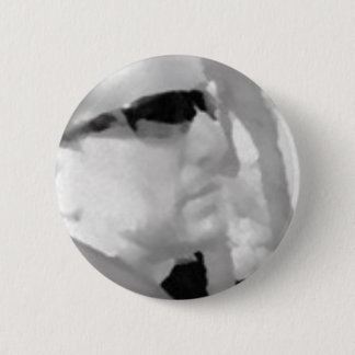 Looking Right CharcholSMALL Pinback Button