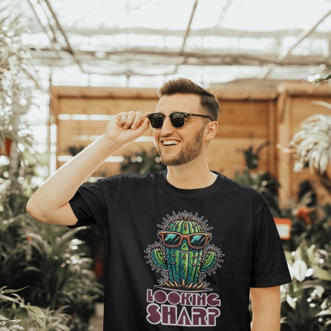 Looking Sharp Cool Cactus Tri-Blend Shirt (Creator Uploaded)