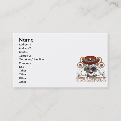 looking steampunked steampunk collage art business card templates