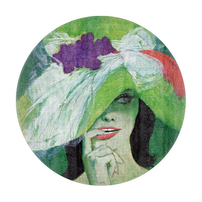 Looking the Other Way Cutting Board (Front)