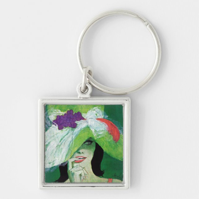 Looking the Other Way Keychain (Front)