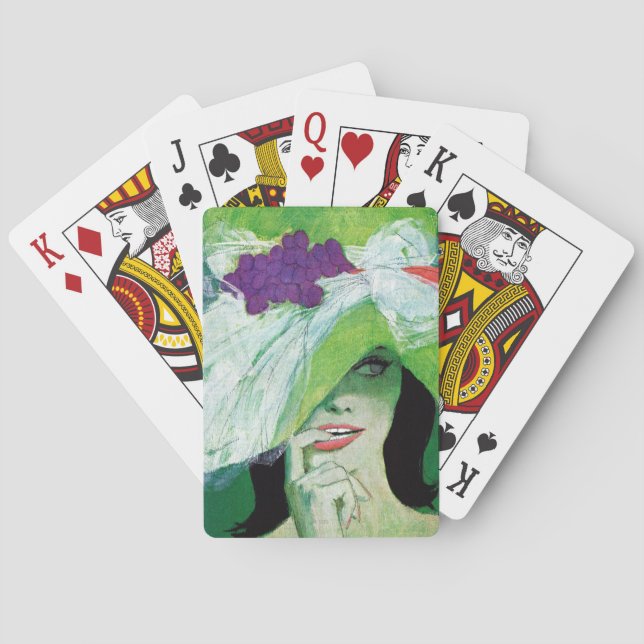 Looking the Other Way Poker Cards (Back)