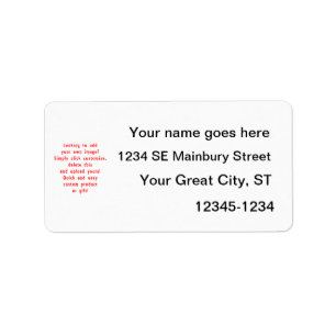 looking to add own design for custom product label