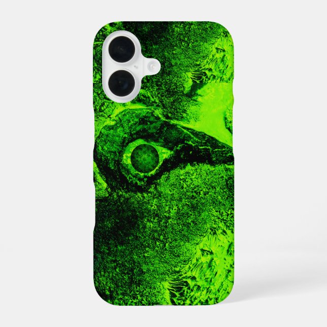 looking to green iphone case (Back)