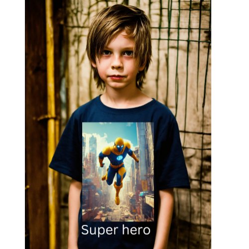 looking to sell superhero_themed T_shirts for kids
