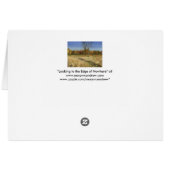 "Looking to the Edge of Nowhere" Cards (Back Horizontal)