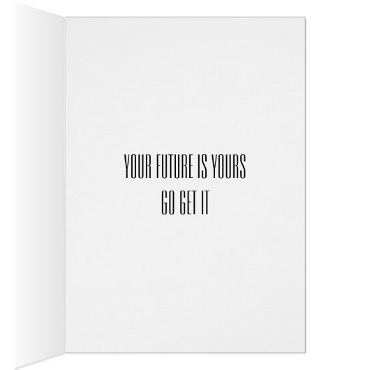 Looking to the future. cards (Inside (Right))