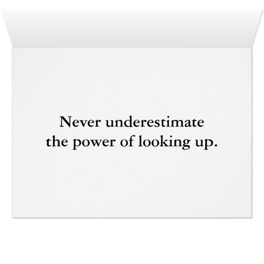 Looking Up (Inside Horizontal (Bottom))