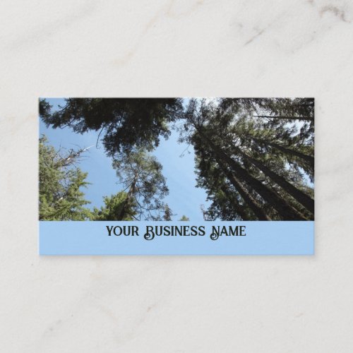 Looking Up Business Card