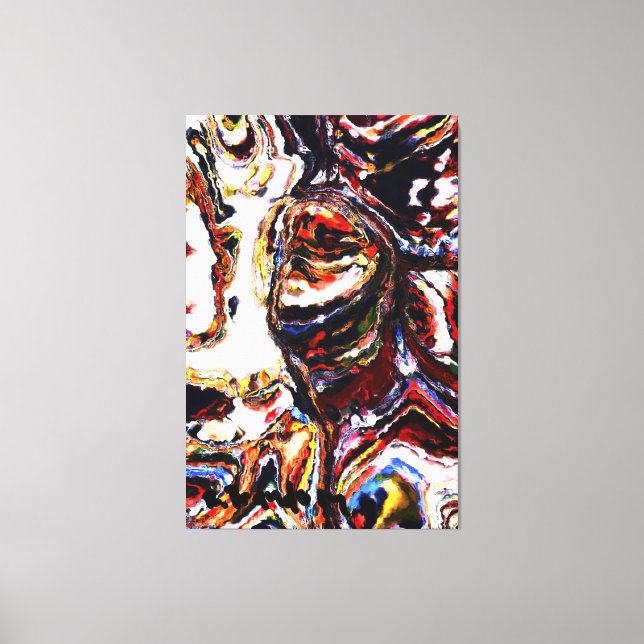 "Looking Up" Gallery Wrapped Canvas Painting Print (Front)