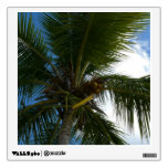 Looking Up to Coconut Palm Tree Tropical Nature Wall Sticker