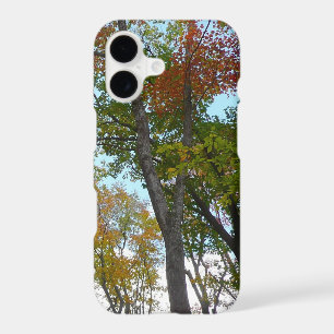 Looking Up to Fall Leaves I Colorful Fall Foliage iPhone 17 Case