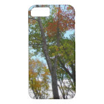 Looking Up to Fall Leaves I Colorful Fall Foliage iPhone 8/7 Case