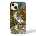 Looking Up to Fall Leaves II Autumn Nature iPhone 15 Case