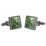 Looking Up to Summer Trees Cufflinks