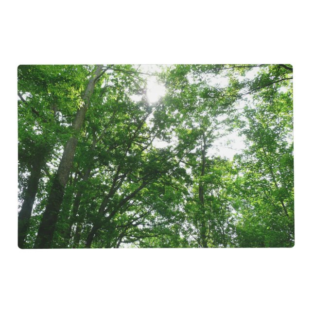 Looking Up to Summer Trees Placemat (Front)