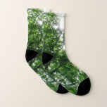 Looking Up to Summer Trees Socks