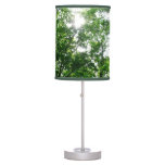 Looking Up to Summer Trees Table Lamp