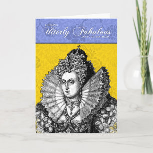Looking Utterly Fabulous On Your Birthday Card