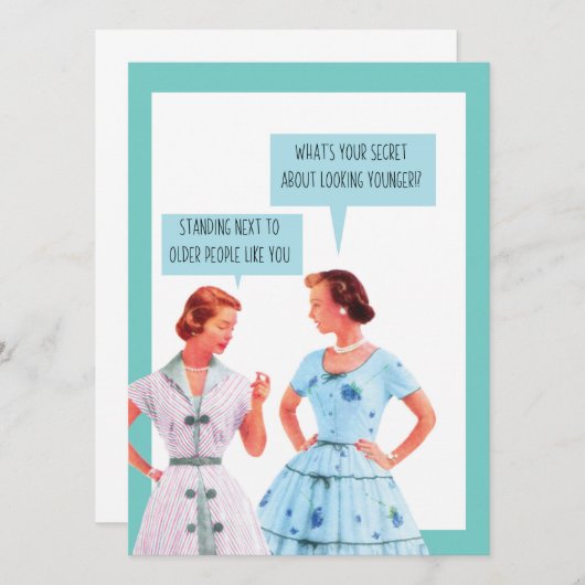 Looking young (Front/Back)