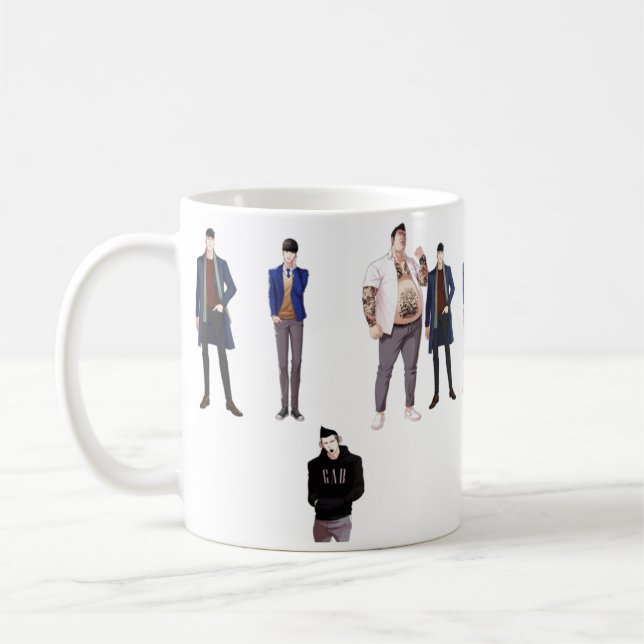 Lookism   coffee mug (Left)