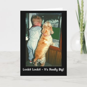 Lookit! Another Birthday Is Heading Your Way! Card by MortOriginals at Zazzle