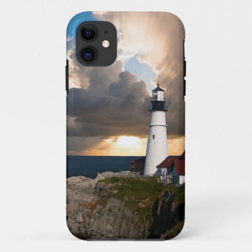 Lookout Lighthouse iPhone 11 Case