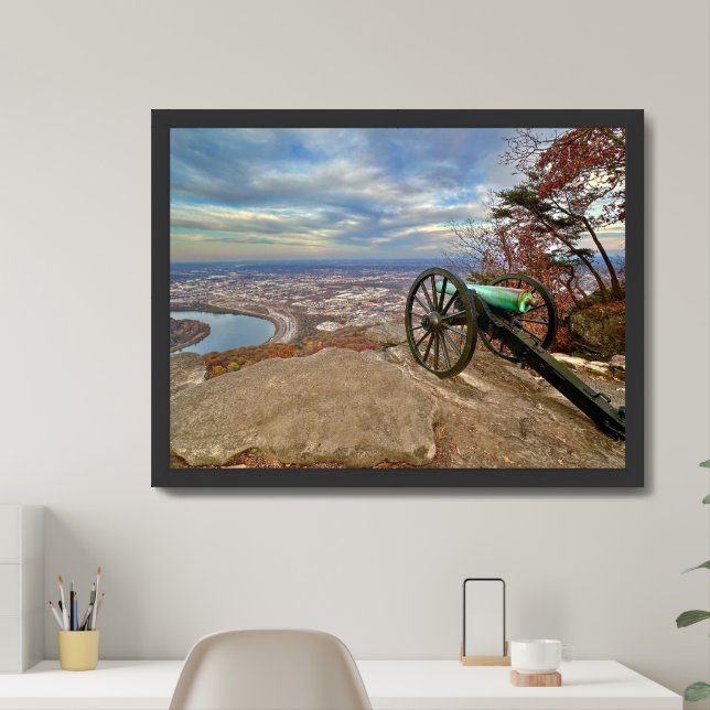 Lookout Mountain, Chattanooga, TN Framed Art (Home Office)