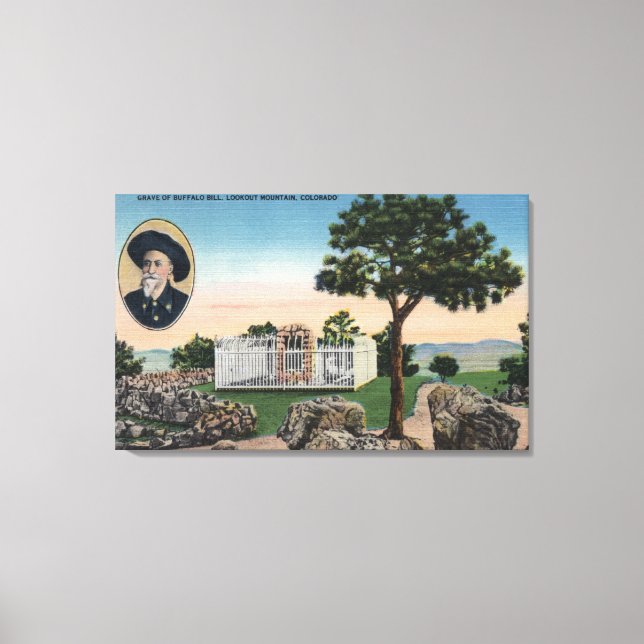 Lookout Mountain, Colorado Canvas Print (Front)