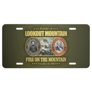 Lookout Mountain (FH2) License Plate