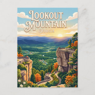 Lookout Mountain, Georgia Postcard