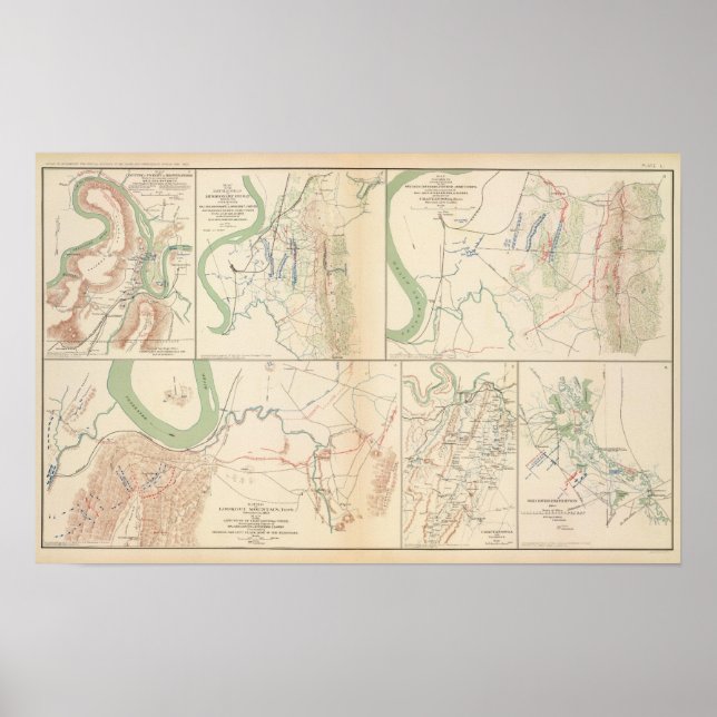 Lookout Mountain, Tennessee Poster (Front)