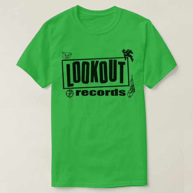 Lookout Records T-Shirt (Design Front)