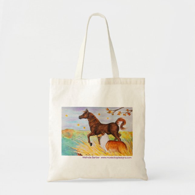 "Lookout Ridge" tote bag (Front)