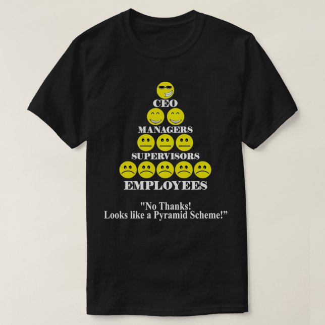 Looks Like a Pyramid Scheme Tee future entrepreneu (Design Front)