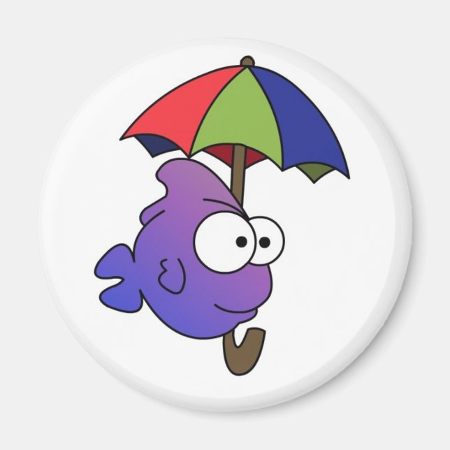 Looks Like Rain... Magnet (Front)