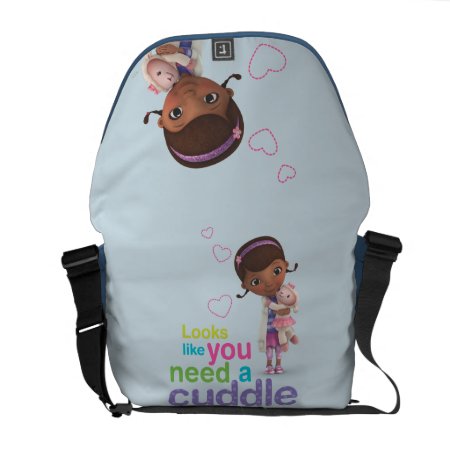 Looks Like You Need A Cuddle Messenger Bag