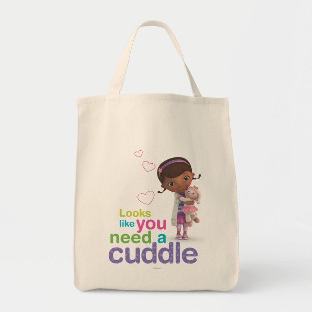 Looks Like You Need a Cuddle Tote Bag (Front)
