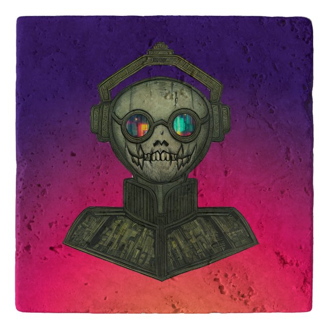 Looksee Skull Trivet (Front)