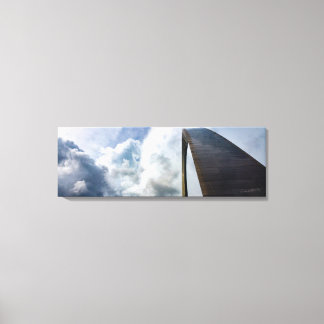 Lookup Gateway Arch St.Louis MO | 36x12 2X Canvas Print