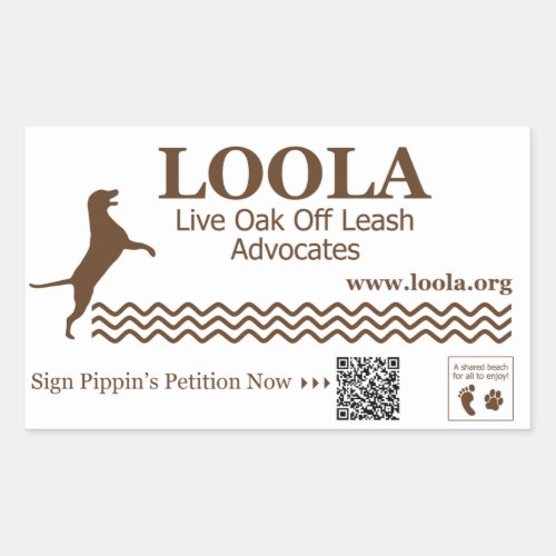 LOOLAorg QR code Sticker