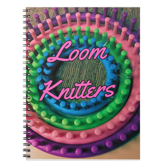 loom knitters notebook (Front)