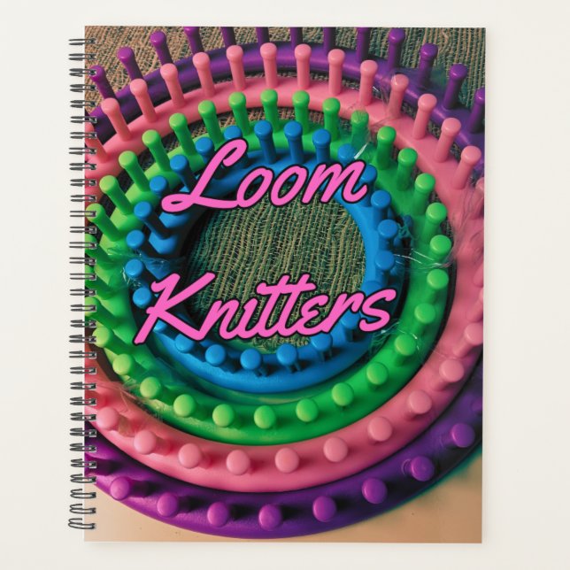 loom knitters planner (Front)