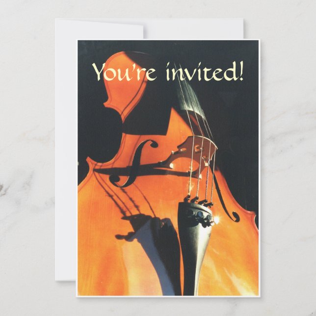 Looming Cello invitation (Front)