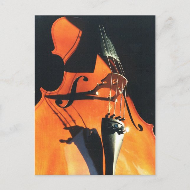 Looming Cello postcard (Front)