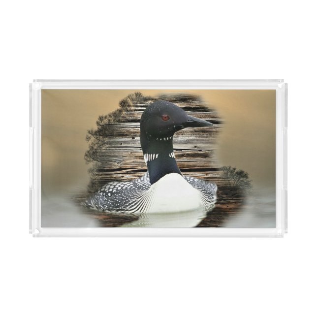 Loon Acrylic Tray (Front)