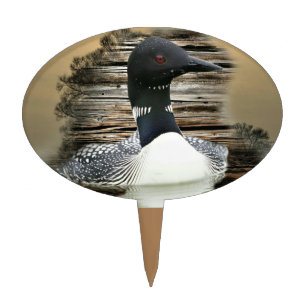 Loon Cake Topper