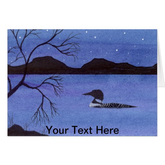 Loon Cards (Front Horizontal)