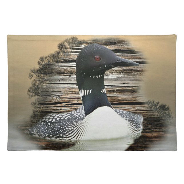 Loon Cloth Placemat (Front)
